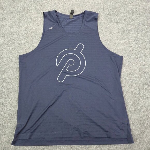 RHONE x Peloton Men's XXL Dark Blue Swift Tank Top Gym Breathable - Picture 1 of 13